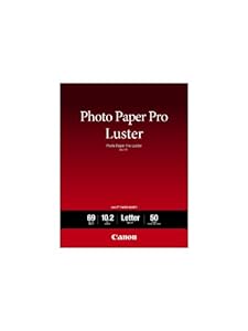 paper inkjet canon luster letter