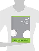 Silvine A4 Book Keeping Analysis 32 Pages 7 Columns Ref SJA4A view 3