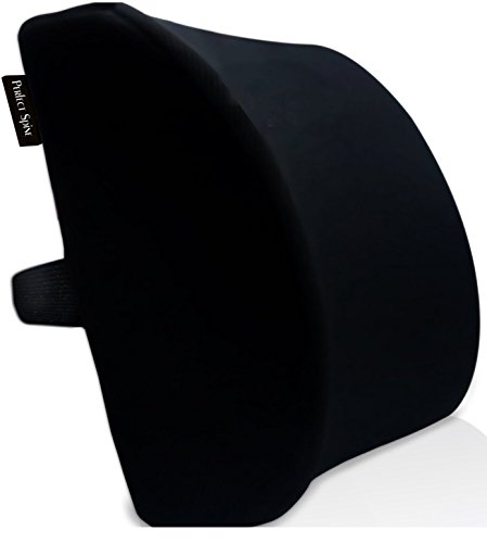 Lumbar pillow by perfectspine | firm memory foam cushio…