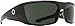 Spy Optic Wrap Dirk Black Happy Gray Green Polar, Multi, One Size