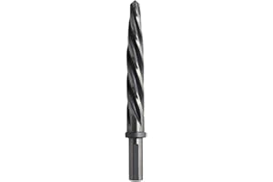 SeonFook 5/8'' Drill Bridge Construction Reamer, 5/8'' Cutting Diameter High Speed Steel Spiral Flute Reamer Drill Bit with 1