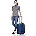 Amazon Basics Expandable Softside Carry-On Luggage Suitcase With TSA Lock And Wheels - 24 Inch(Including height of wheel and handle), Blue