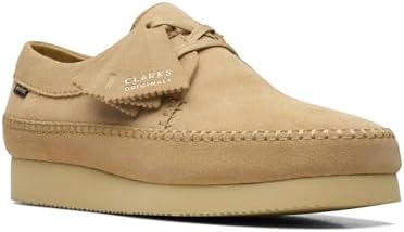 Amazon.com | Clarks Men's Weaver Shoes Maple Suede