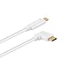 USB C to USB C Cable 5A Fast Charge, CableCreation 100W PD 6ft USB C to C Cable 480Mbps Data Sync, Compatible with New MacBook(Pro), Google ChromeBook Pixel, Galaxy S10 S9, Note 10, 1.8M/ White