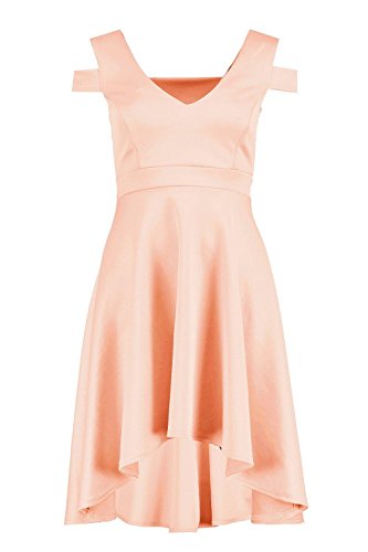 strapless open back dress Off the Shoulder Pink Tulle Prom Dresses, Pink Tulle Long Formal Gradu –  Eip Collection main image 1