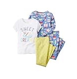 Carter's 4-Piece Cotton Pajama Set (Dessert )