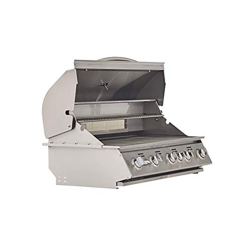 Bull Outdoor Products Bullet 5-Burner Built-in Natural Gas Outdoor Grill