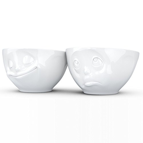 Tassen Medium bowls Set No.2 - Happy & Oh please 6.7oz /200ml