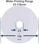 JVC DVD-R Printable Blank Discs 50-Pack Data Video Audio Media view 2