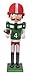 Clever Creations Football Player Nutcracker Traditional Christmas Wooden Decor | Festive Christmas Decor | Perfect for Shelves and Tables | 15