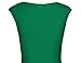 MUXXN Women's 1950s Vintage Retro Capshoulder Party Swing Dress (M, Green)
