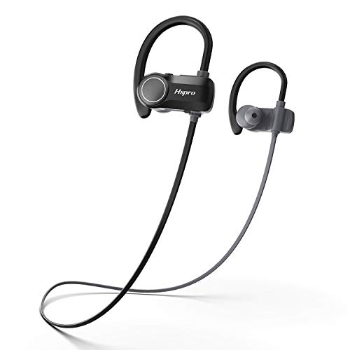 Bluetooth Headphones, HSPRO IPX7 Waterproof Wireless Earbuds, Sports Wireless Running Headphones, CVC6.0 Noise Cancelling Earphones with Microphone, 13 Hours Battery