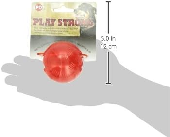 Ethical Pets Rubber Ball, 2.5-Inch, Red - Image 4