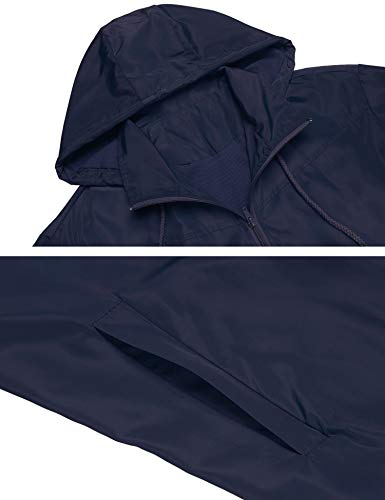 image for ZEGOLO Women's Raincoats Waterproof Windbreaker Lightweight Active Out