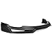 Front Bumper Lip Compatible with 2017 Mazda 3, V3 Style PP Unpainted Black Air Dam Chin Diffuser Lip by IKON MOTORSPORTS