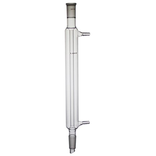 Laboy Glass Liebig Condenser with 24/40 Joints 300mm in Jacket Length