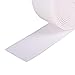 Gomake Adhesive Felt Tape Vinyl Squeegee Buffer White Self-Adhesive Soft Fiber Felt Roll for Vinyl Squeegee Replacement and Protecting Furniture Hard Surfaces DIY Adhesive-196.9 inch Length