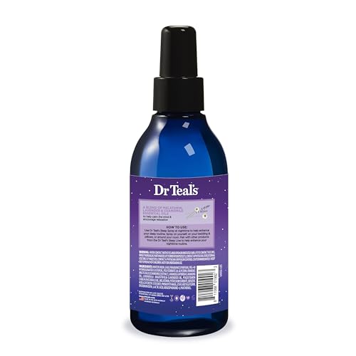 DR TEAL’S SLEEP SPRAY WITH MELATONIN & ESSENTIAL OIL BLEND, 6 FL OZ (PACK OF 3)