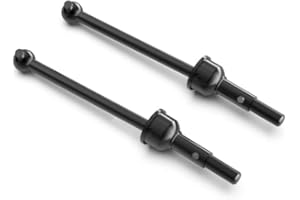 AMORIL Steel CVD DriveShaft, 3.6 * 54.8mm, for AK-917,Black (2pcs)