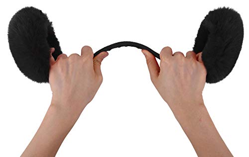 Simplicity Unisex Warm Faux Furry Winter Outdoor EarMuffs Foldable Ear Warmer - Image 6