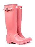 Hunter Women's Original Tall Pink Rain Boots - 6 B(M) US