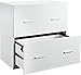 Ameriwood Home Princeton Lateral File Cabinet, White