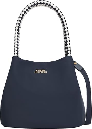 Th Marina Bucket Nylon AW0AW18831 Borsa Secchiello, Blu, Taglia Unica