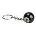 Tenflyer Pack of 2 Billiard Pool Keychain Snooker Table Ball Key Ring Gift Lucky NO.8