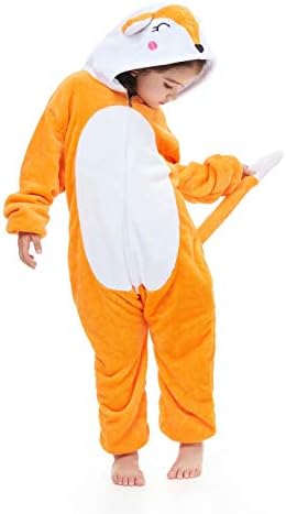 Kids Animal Onesie Cartoon Pajamas Christmas Halloween Cosplay Costume 3-8 Years