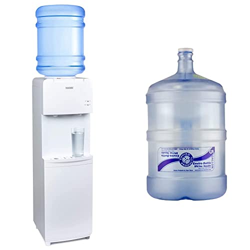 Igloo IWCTL352CHWH Hot Cold Top-Loading Water Cooler Dispenser