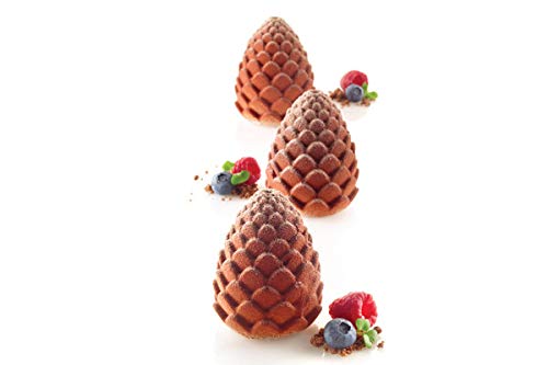 silikomart Forest & Pineapple - Silicone Mould Ë60 H 73 mm + Plastic Holder