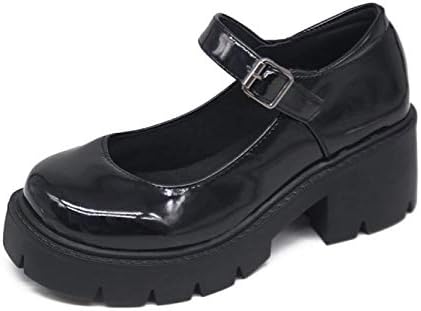 Women Ankle Buckle Strap Mary Janes 