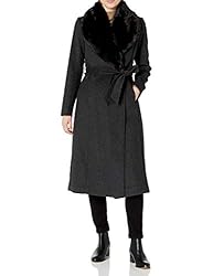 Cole Haan Women's Melange Twill Belted Robe