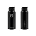 IRON °FLASK Sports Water Bottle - 32oz, 3 Lids (Straw Lid), Leak Proof - Stainless Steel Gym & Sport Bottles for Men, Women & Kids - Double Walled, Insulated Thermos, Metal Canteen
