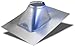 Selkirk Metalbestos 6T-AF6 6-Inch Aluminum Adjustable Flashing,Mill