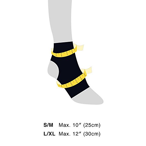 RiptGear Ankle Brace for Women and Men - Adjustable Ankle Support and Compression for Sprained Ankle - Ankle Stabilizer for Running, Basketball, Volleyball, Sports (Large) - Thumbnail 3