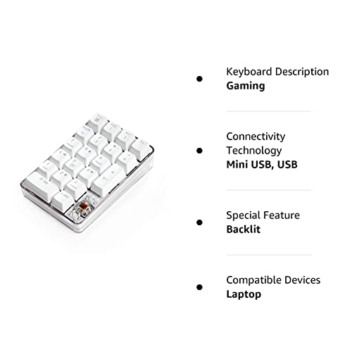 Magicforce Mechanical Numeric Keypad Brown Switch Gaming Keypad 21 Keys