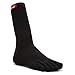 HoneyJar 3 Pack Injinji Sport Original Weight Crew Athletic Toe Socks (Black, Medium)