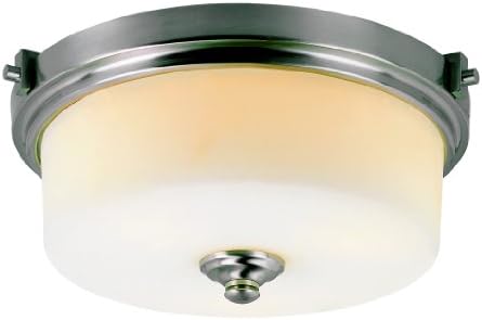 Trans Globe Lighting 7924 BN Indoor  Richmond 16.5" Flushmount  , Brushed Nickel
