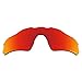 Tintart Performance Lenses Compatible with Oakley Radar EV Path Polarized Etched-Fire Red