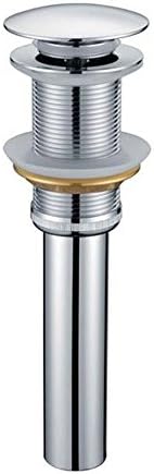 CRACCO SPA Pop-up Drain Without Overflow for Vessel Sinks Polished Chrome