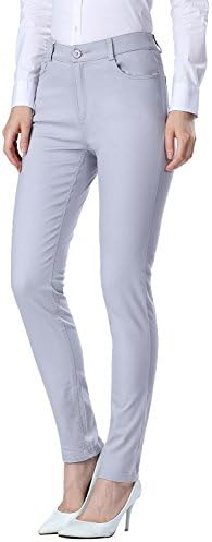 Kuyuansu Juniors Five-Pocket Skinny Pant Stretch Twill Pant