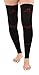 Mojo Compression Stockings Thigh Leg Sleeve 20-30mmhg Black/Red Medium
