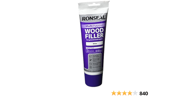 Ronseal Multi Purpose Wood Filler 325g White Amazon Com
