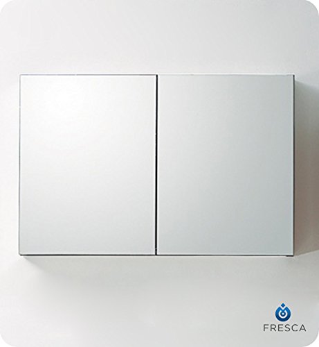 Fresca Bath FMC8010 40" Wide Bathroom Medicine Cabinet with Mirrors