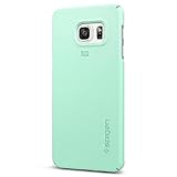Spigen Thin Fit Galaxy S6 Edge Plus Case with Premium Matte Finish Coating and QNMP compatible for Galaxy S6 Edge Plus 2015 - Mint