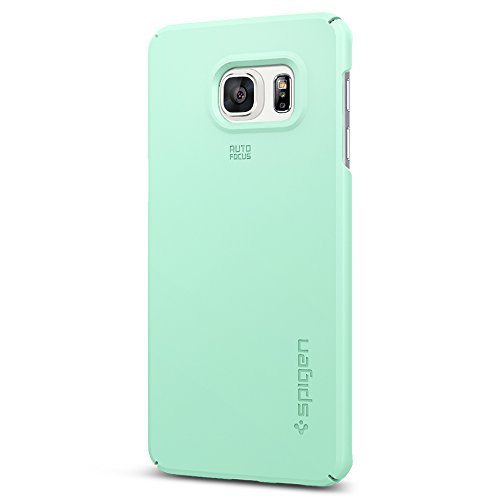 Spigen Thin Fit Galaxy S6 Edge Plus Case with Premium Matte Finish Coating and QNMP compatible for Galaxy S6 Edge Plus 2015 - Mint