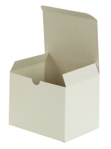 Premier Retail Packaging 10 Count White Gloss Gift Box, 6 x 4 5 x 4