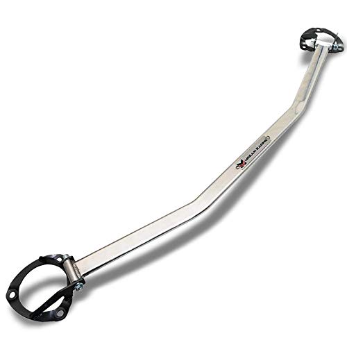 Megan Racing Strut Bar (Steel/Aluminum, Polish, Front Upper) Works with 16-19 Honda Civic (Does Not fit Type-R/Hatchback)