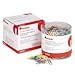 Universal 95001 1-Size 500 Vinyl Coated Wire Paper Clips